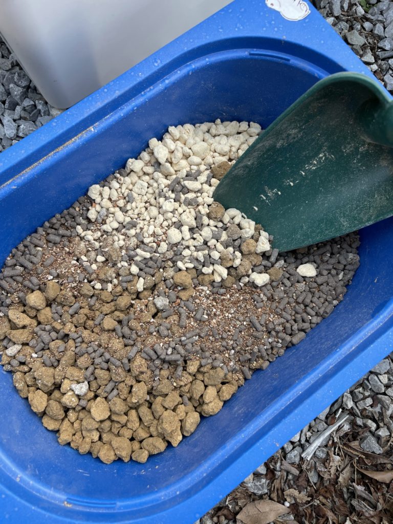 塊根植物用用土